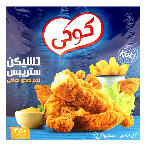 Koki Hot Chicken Strips - 400g