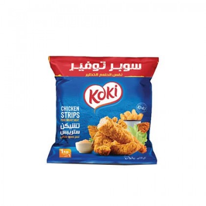 Koki Super Save Spicy Chicken Strips-1kg