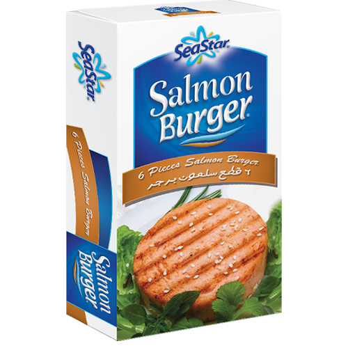 Sea Star 6 Pc Salmon Burger - 300g