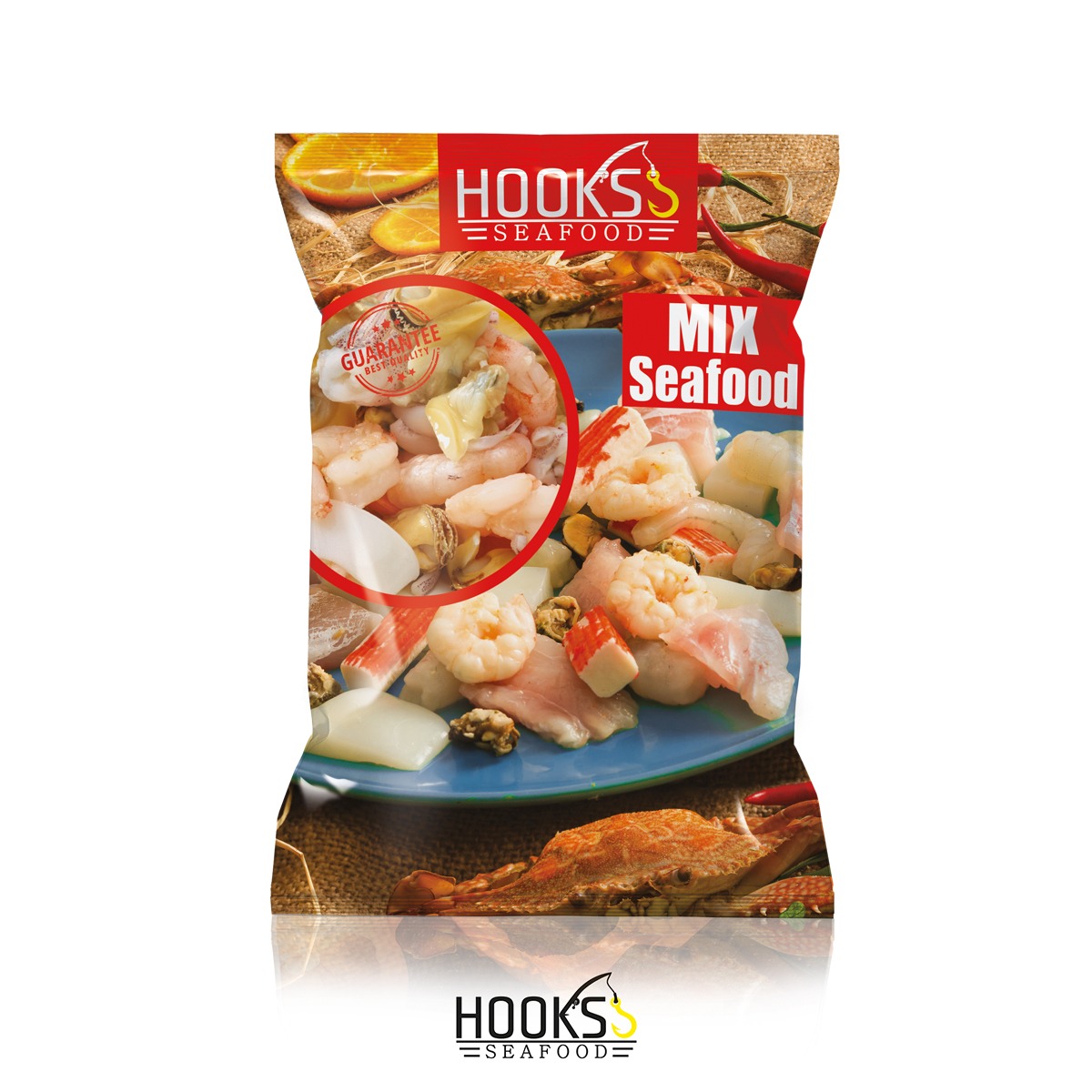 Hooks Mix Seafood 400 G