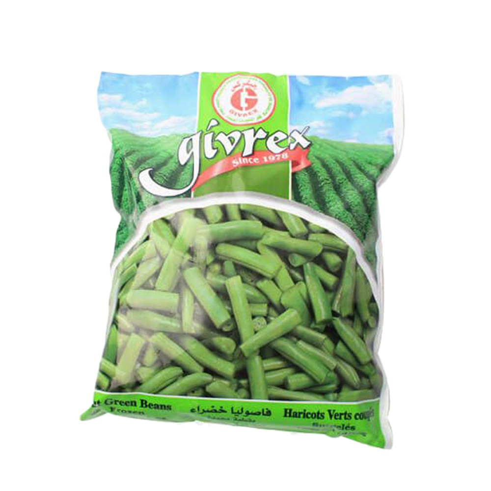 Givrex Frozen Chopped Green Beans - 400g