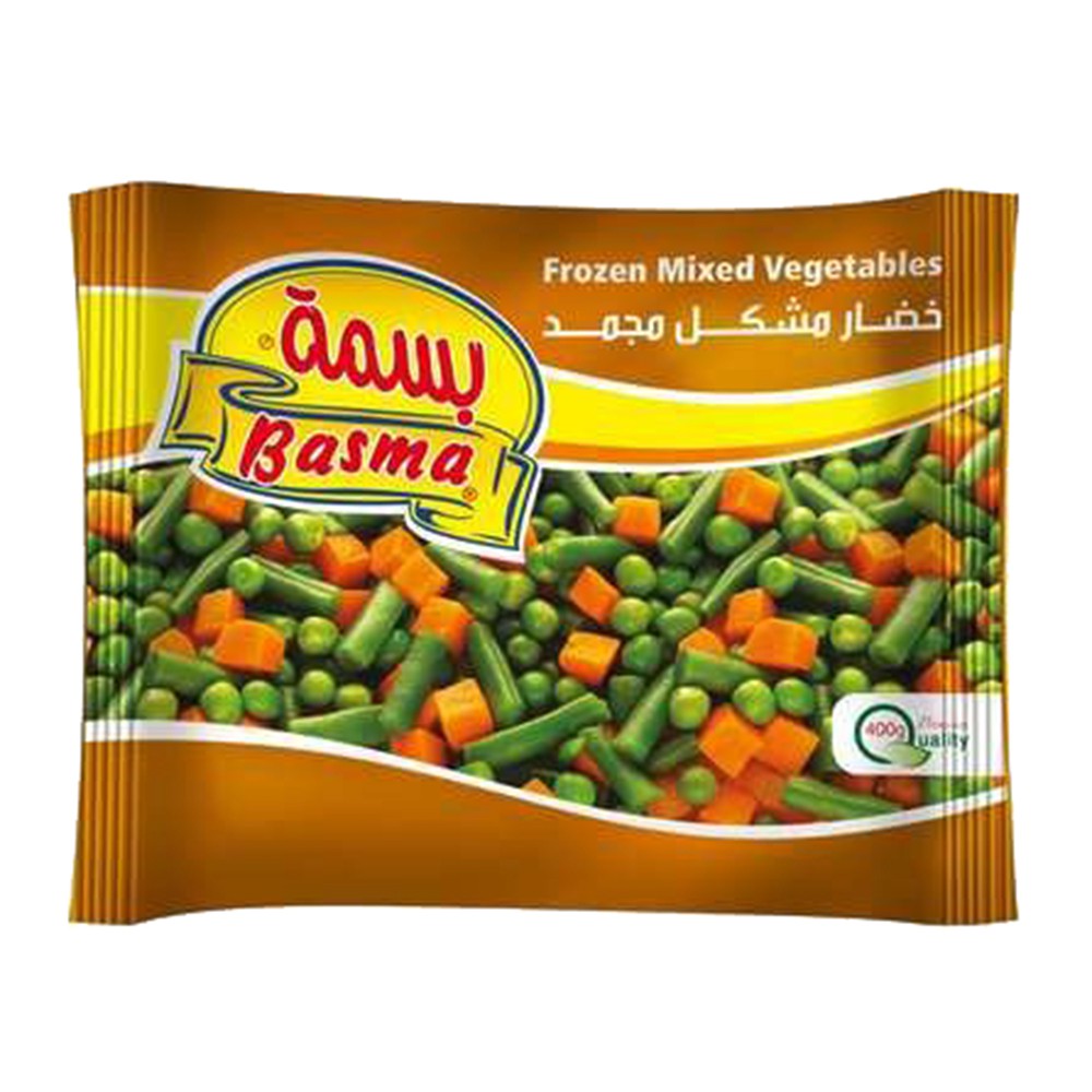 Basma Frozen Mixed Vegetables - 400g