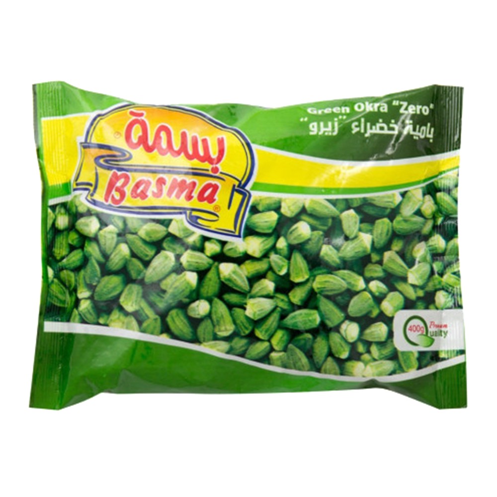 Basma Frozen Green Okra Zero - 400g