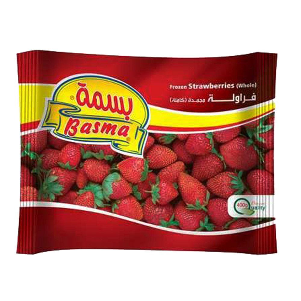 Basma Frozen Whole Strawberry - 400g