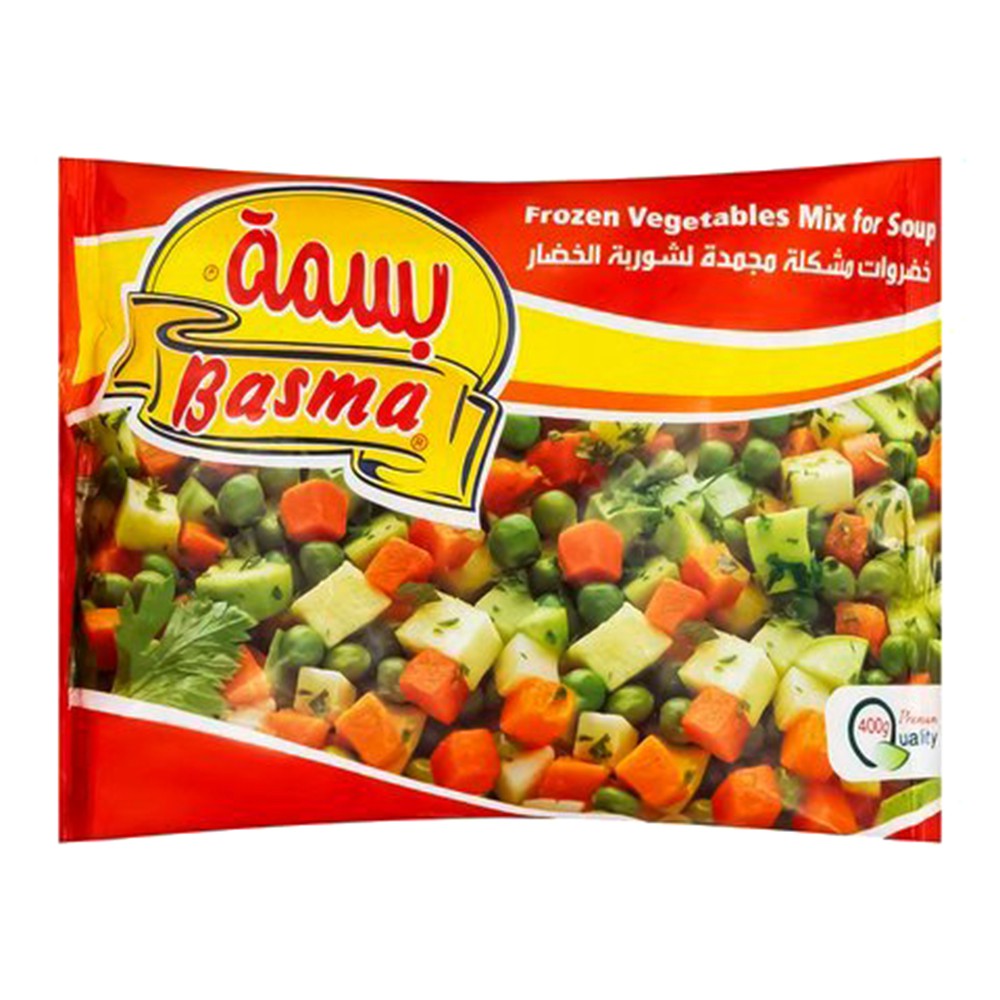 Basma Frozen Mix Veg for Soup - 400g