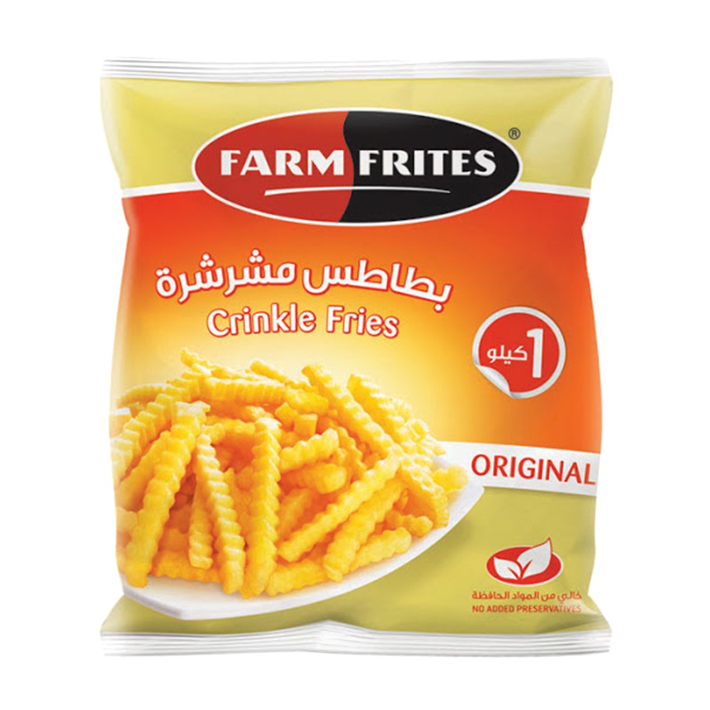 Farm Frites Crinkle Fries - 1kg