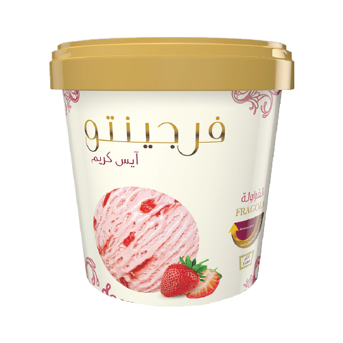 Fregento Strawberry Ice Cream -125 Ml