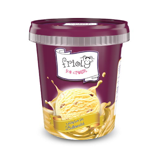 Frioly Ice Cream Butter Scotch-500 Ml