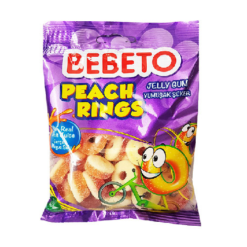 Kervan Bebeto Peach Jelly Gum - 80g