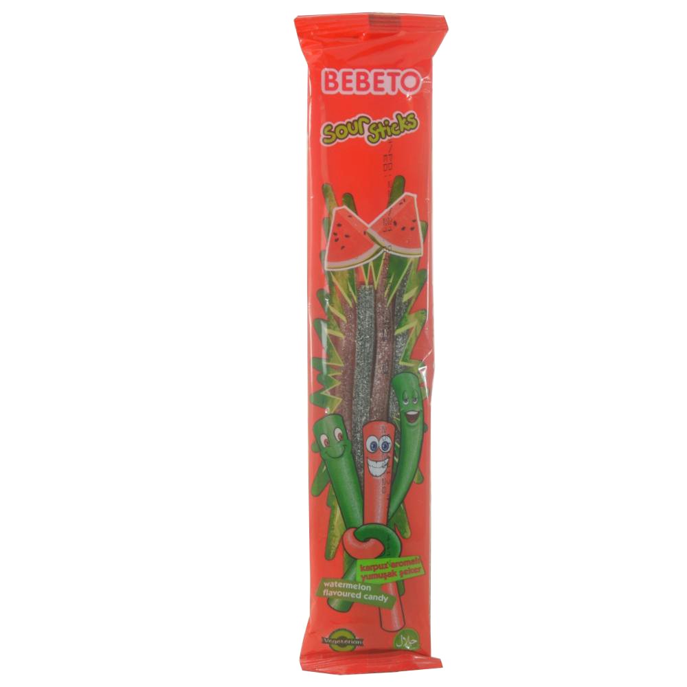 Bebeto Jelly Sticks Watermelon Sour 30g