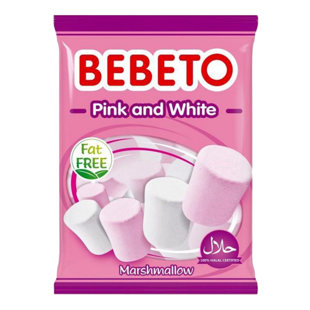 Bebeto Pink & White Marshmallow - 60g