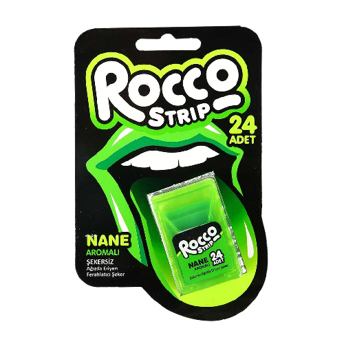 Rocco Green Mint Strips - 16 Pc