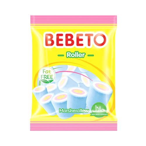 Bebeto Roller Marshmallow - 60g