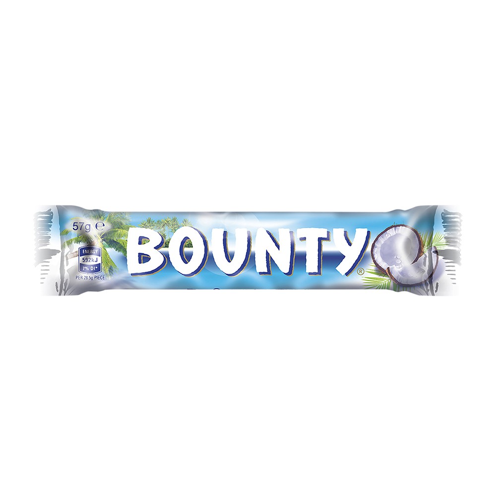 Bounty Coconut Chocolate Bar 57g