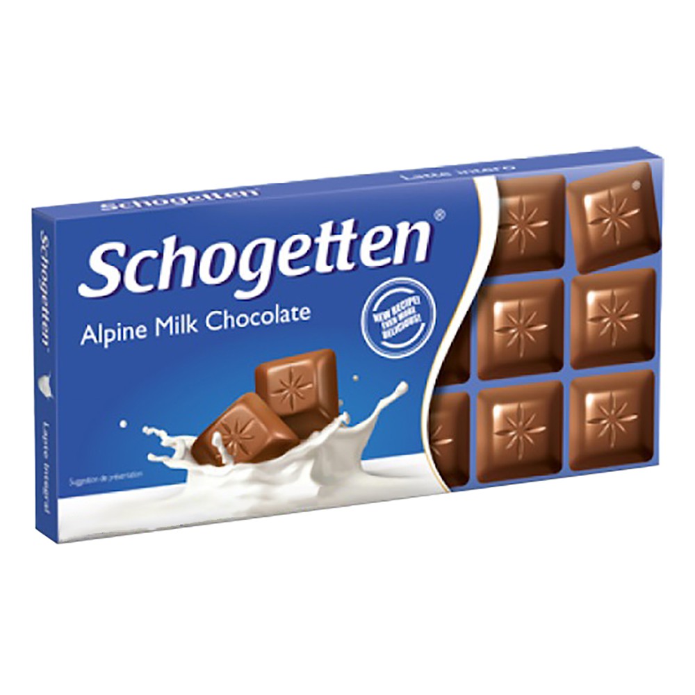 Schogetten Alpine Milk Chocolate - 100g