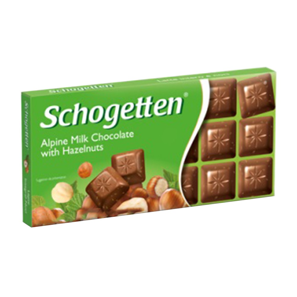 Schogetten Milk w/ Hznt Chocolate - 100g