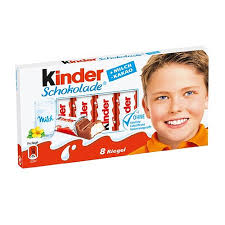 Kinder C.Milk Chocolate Bar - 8 * 100g