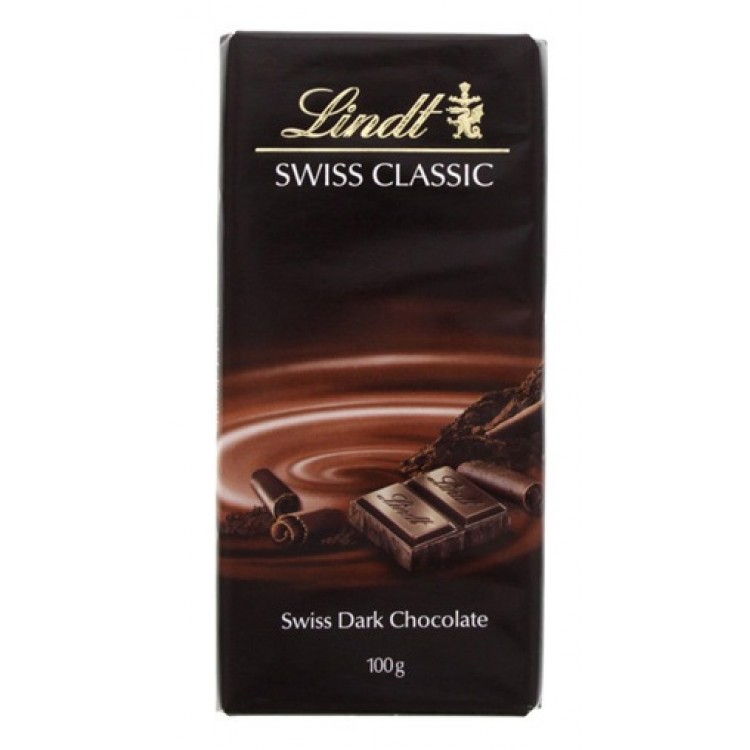 Lindt Swiss Dark Chocolate - 100g