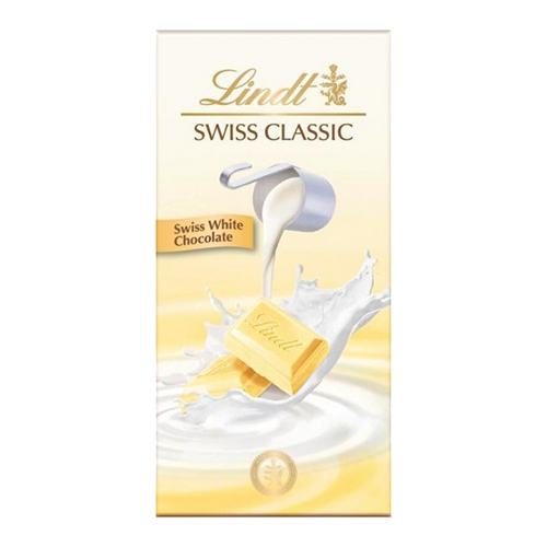 Lindt Swiss Milk White Chocolate - 100g