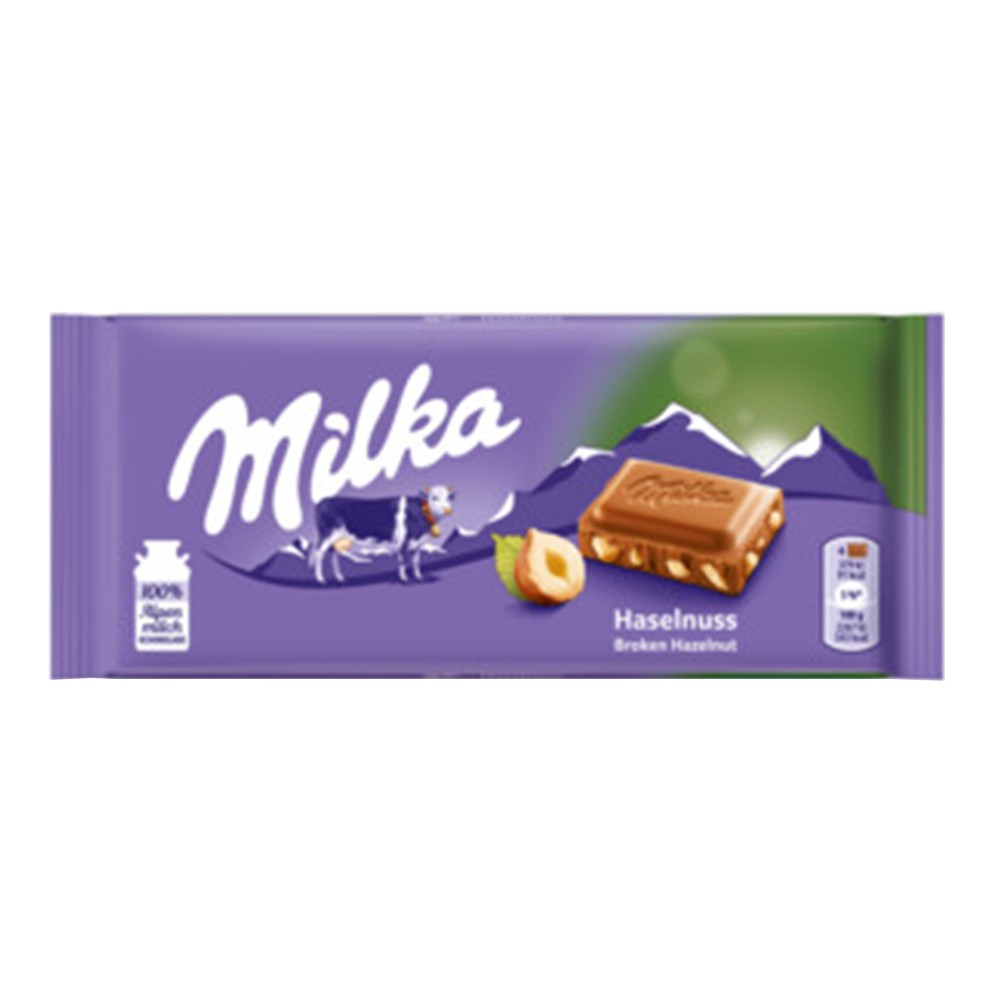 Alpine Hazelnut Milk Chocolate - 100g