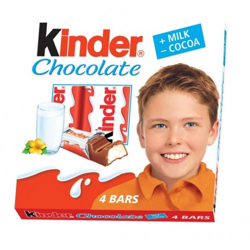 Kinder C.Milk Chocolate Bar - 4 * 50g