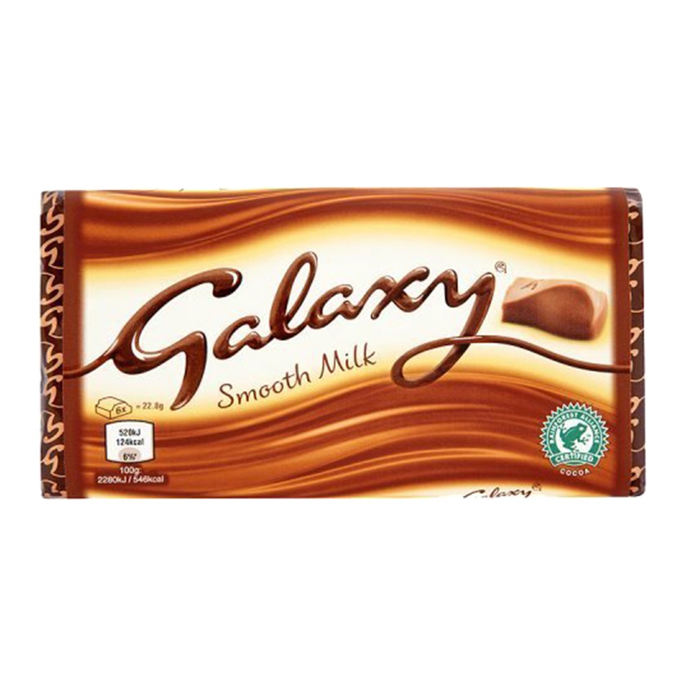 Galaxy Smooth Milk Chocolate Bar - 80g