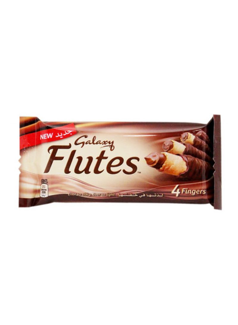 Galaxy Flutes 4 Finger Chocolate 45g