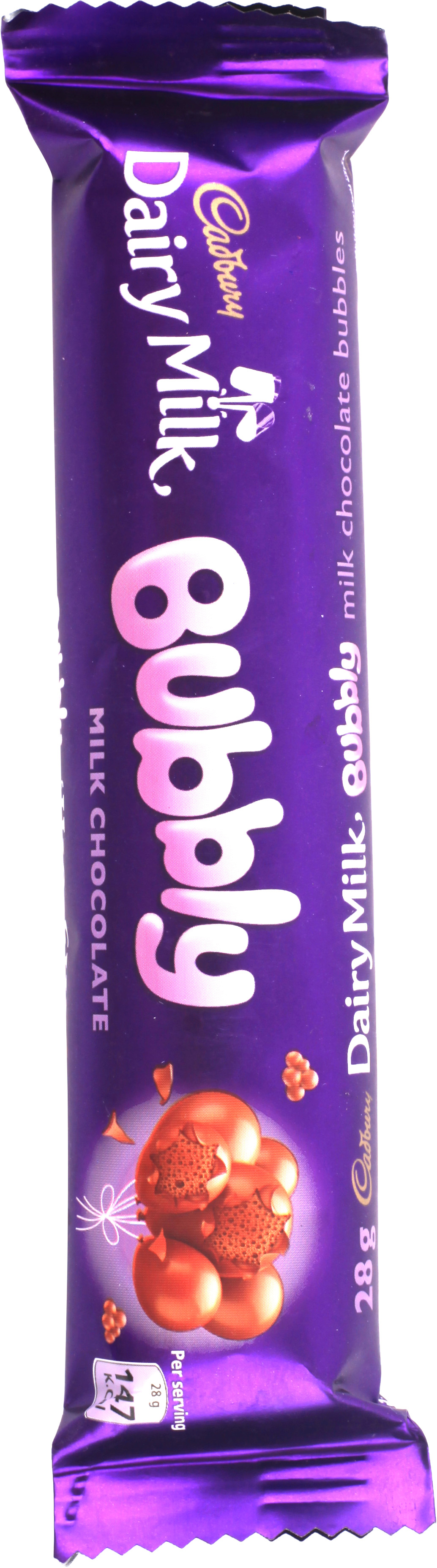 Cadbury Dairy Milk Bubbly Chocolate 28g