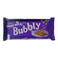 Cadbury Dairy Milk Bubbly Chocolate 87g