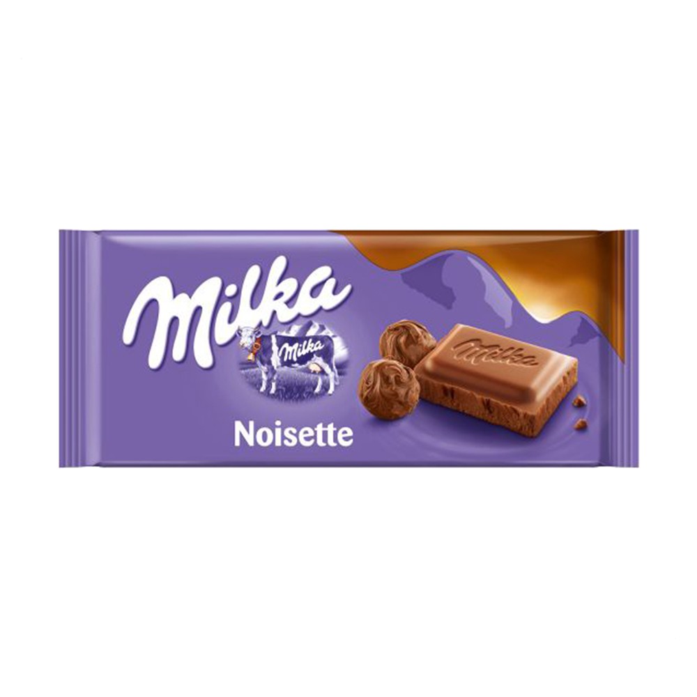 Milka Noisette Chocolate Bar - 100g