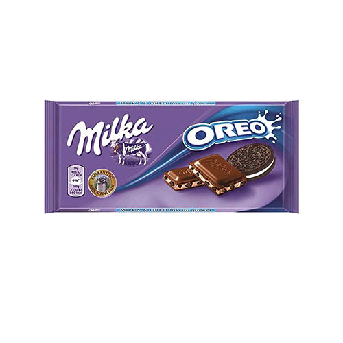 Milka Oreo Chocolate Bar - 100g