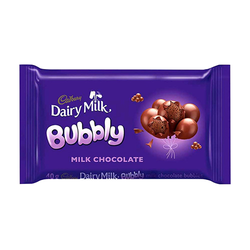 Cadbury Dairy Milk Bubbly Chocolate 40g