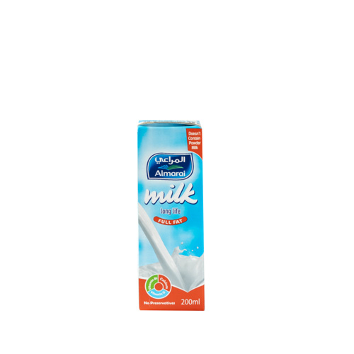 Almarai Full Fat Milk - 200ml