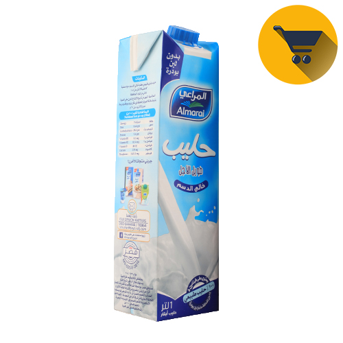 Almarai Skimmed Milk - 1l