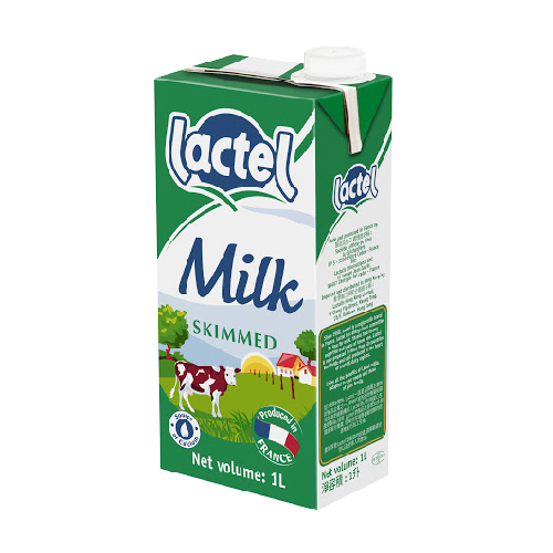 Lactel Milk Skimmed -1L