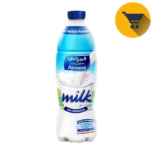 Al Marai Skimmed Milk New -1L