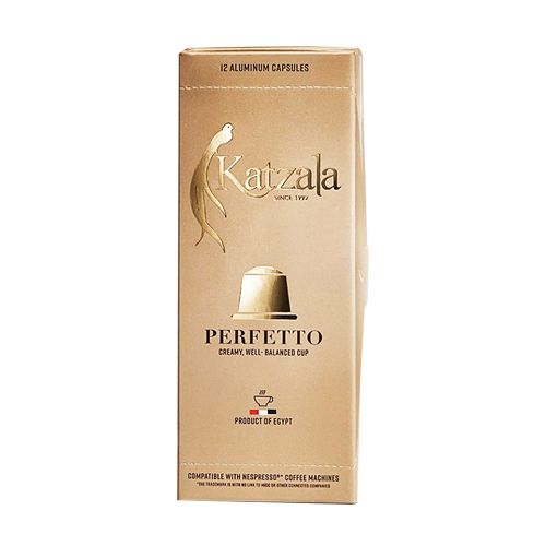 Katzala Arabica Aluminum Capsules- 12Bag