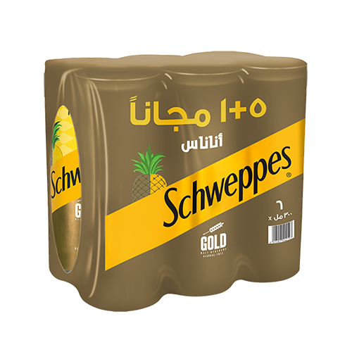 Schweppes Malt Pinea 5+1F 330M