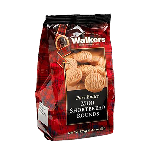 Walker Mini Shortbread Rounds -125g