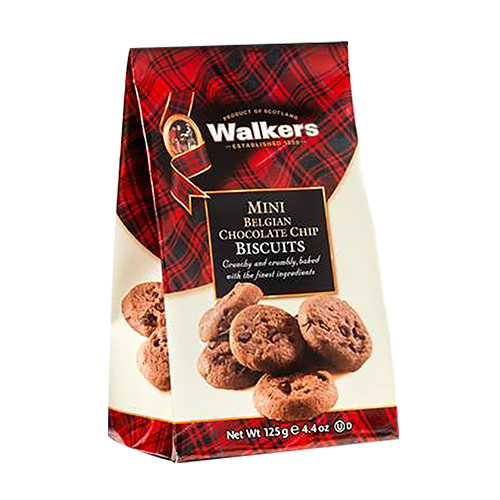 Walker Mini Belgian Chocolate C.Bi -125g