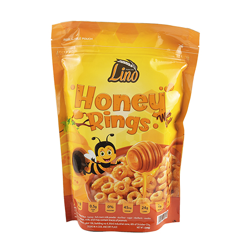 Lino Corn Flakes Honey Rings - 250g