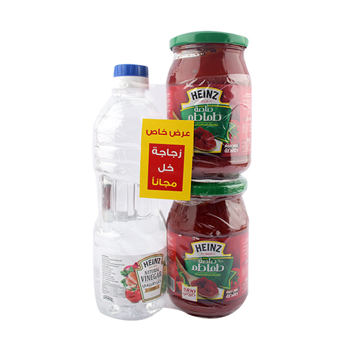 Heinz Tomato Paste-360G*2+Vin-0.5L