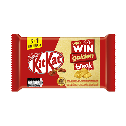 Nestle Kitkat Chocolate 5+1Free - 41.5g