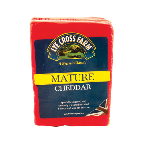 Golden Red Wax Cheddar Cheese - 1kg