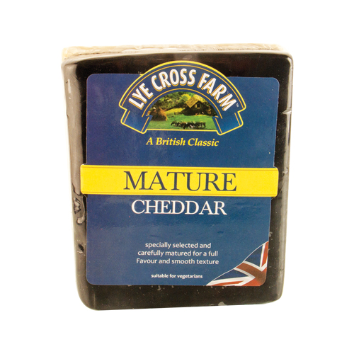 Golden Black Wax Cheddar Cheese - 1kg