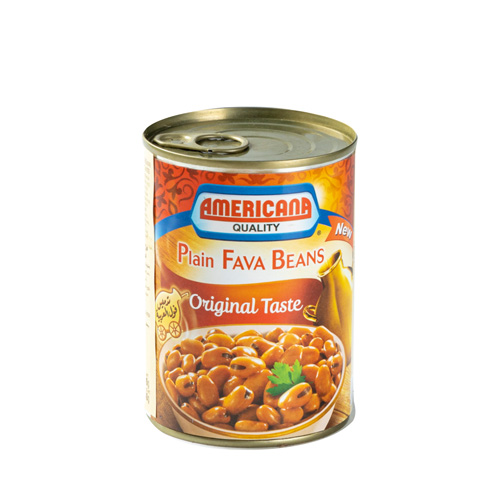 Americana Plain Fava Beans 400g