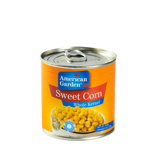 American Garden Whole Sweet Corn 340g