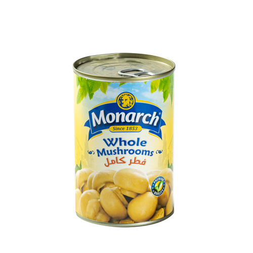 Monarch Whole Mushrooms - 400g