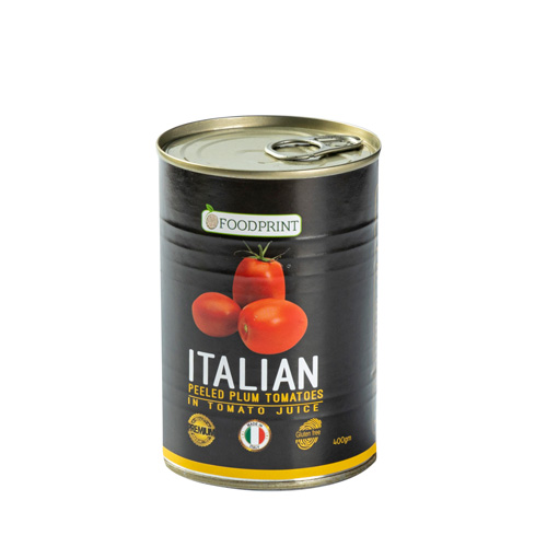 Food Print Peeled Plum Tomatoes - 400g