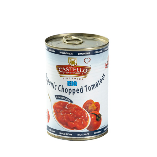 Castello Organic Chopped Tomatoes - 400g